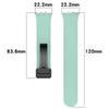Foldable Buckle Silicone Strap Replacement Watch Band Soft Bracelet for Samsung Galaxy Fit3