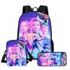 Kpop Witcher Girl Group Trendy Kids Backpack with High-Definition Print, Large Capacity, Lightweight, and Back-Protecting Design 6267