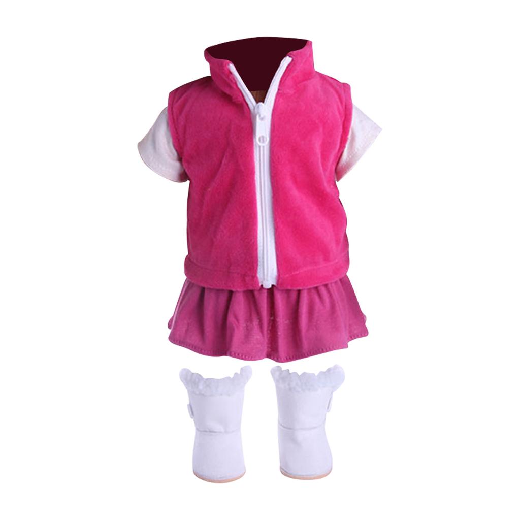 Костюмные платья для одежды куклы 18 дюймов, Одежда для куклы, Аксессуары для куклы