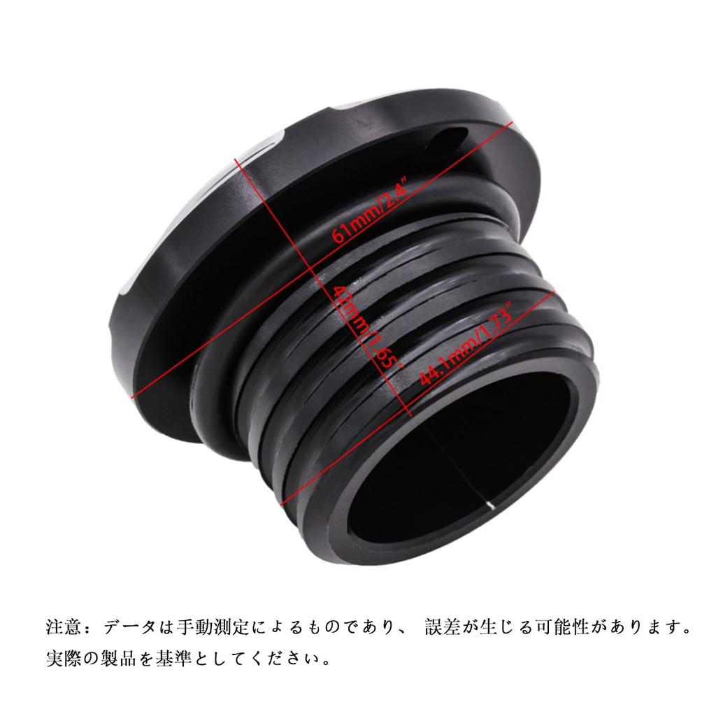 SZYUMO Motorcycle CNC Aluminum Fuel Gas Tank Ventilated Decorative Oil Cap for Road King Softail Dyna Sportster XL 1200 Touring 883