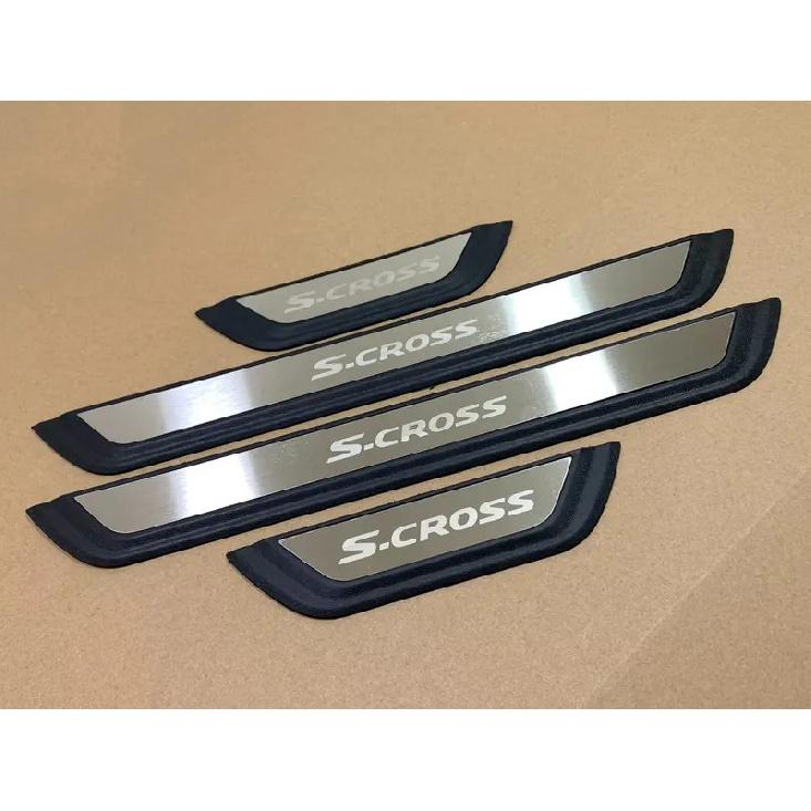 Для Suzuki SX4 S-Cross SCross 2014 2015 2016 -2024 Накладки на пороги Защитные накладки на пороги Защитные накладки Защитная накладка на педаль Автоаксессуары