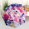 Mermaid, Fantasy Themed Automatic Opening and Closing Umbrella, Compact Travel Umbrella, Lightweight and Portable, Suitable for Beach Commut
