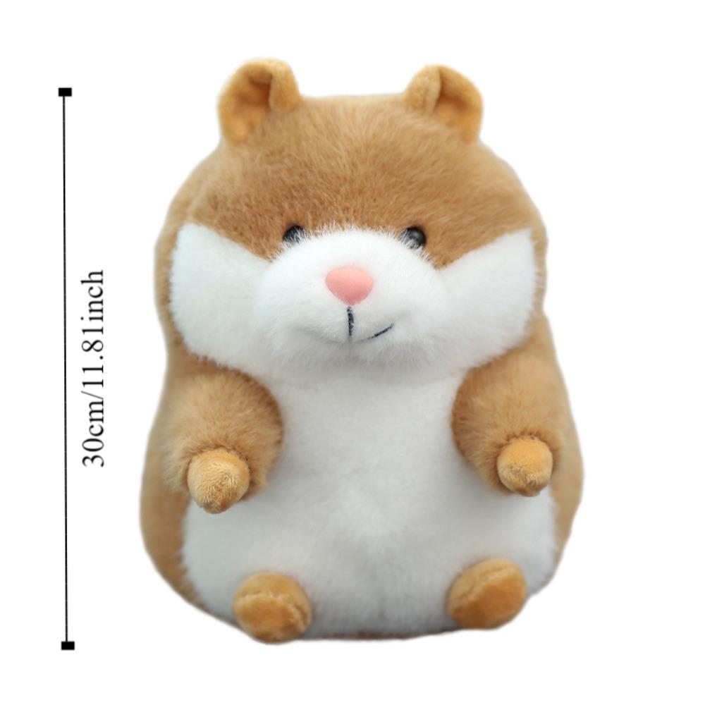 Soft Hamster Plush Toys Lifelike Hamster Stuffed Toy Animal Mouse Plush Pillow  Children Girl