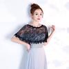 Hollow Out Lace Shawl Poncho Elegant Fake Collar Fashion Lace Cover Up Tops  Beach