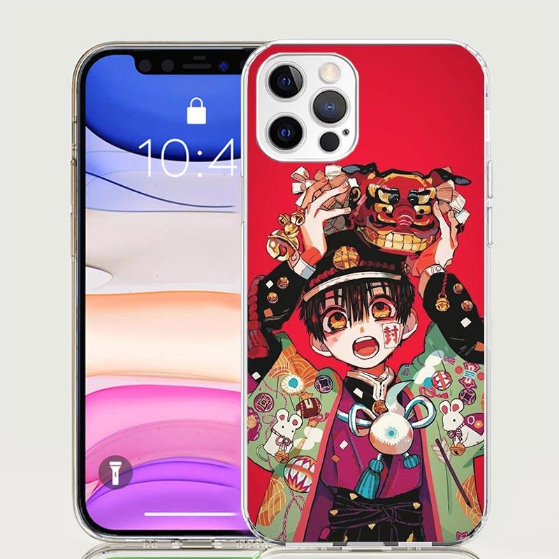 Toilet Bound Hanako Kun Anime Case Phone Cover for Apple iphone 16 15 14 13 12 Mini 11 Pro Max 16E X XS XR 7 Plus 8 + SE 2020 Tr