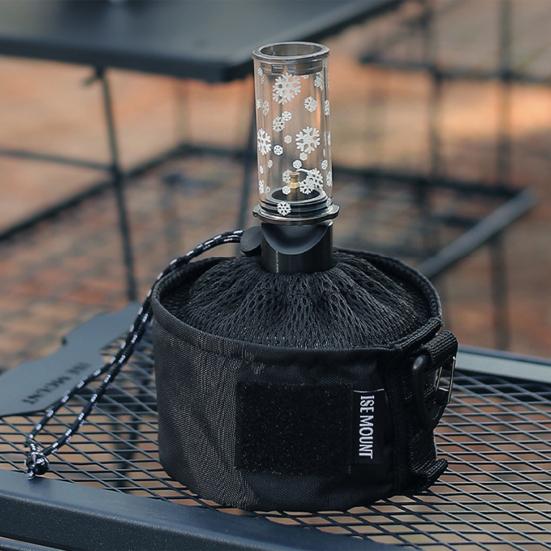 Многофункциональная сумка для хранения бензобака на открытом воздухе для кемпинга, всякая всячина для кемпинга, газовый чехол для барбекю, защитный чехол для топливного баллона, уличное оборудование на шнурке