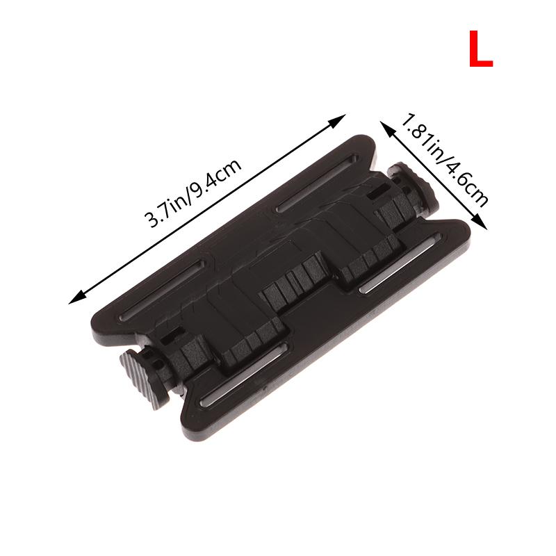 1 шт. пластиковый охотничий жилет быстросъемная пряжка слайдер удаление пряжки полоса модуль полоса замена инструмента EDC шарнир соединительный зажим