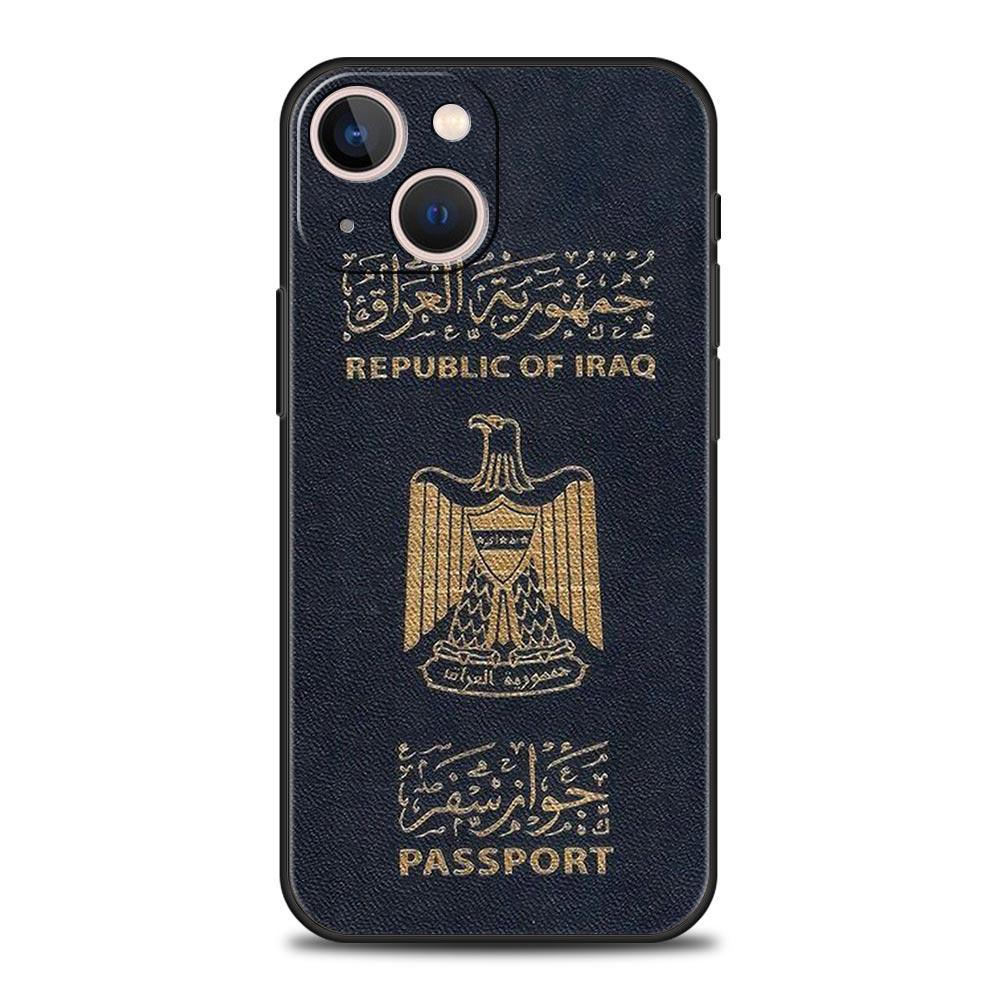 Саддам Хусейн Флаг Ирака Для iPhone 11 12 13 15 16 14 Pro Max Телефон CaX XR XS 7 8 Plus 2020 Черный Мягкий Силиконовый Чехол Funda