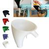 Мучная воронка, насадка для миксера Kitchen Aid Artisan Ksm150 с наклонной головкой, пластиковая воронка для порошка с диаметром для легкой высыпки