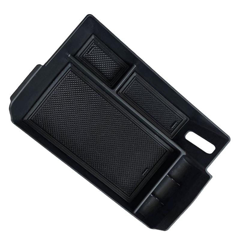 1pcs For Toyota Sienna Car Armrest Box Center Console Storage Glove Box Organizer ert Tray Black