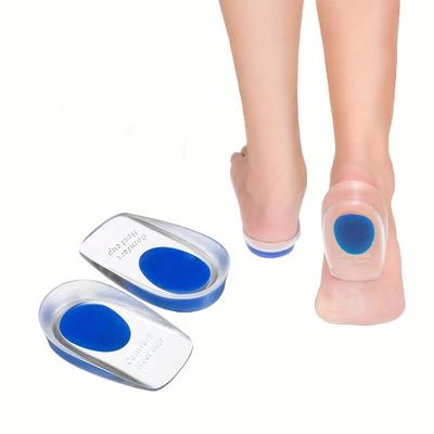 Силиконовые подпяточники для обуви, подпяточники для регулировки размера обуви, стельки для ухода за ногами для облегчения боли в пятке