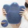 Multifunctional Silicone Back Rub Anti-slip Foot Wash Mat Massage Shower Mat With Suction Cup Bath Massage Exfoliating Brush Pad