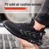 Men's Summer Steel Toe Safety Shoes - Breathable Mesh, Anti-Smash, Anti-Puncture, Lightweight Protection