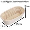 1 Set 10 Inch Bread Proofing Basket, Proofing Basket + Cloth Liner + Dough Scraper + Bread Lame & 2