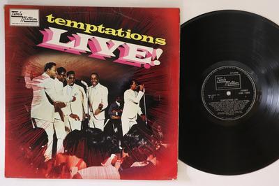 LP Пластинка TEMPTATIONS Temptations Live STML11053 TAMLA MOTOWN 1967 UK СоулФанк Б/У
