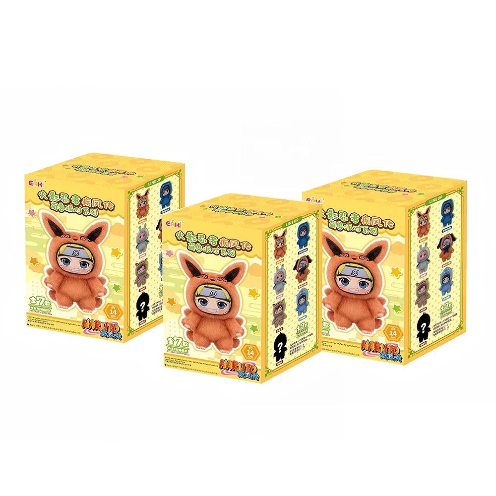 Toptoy Naruto Shippuden Серия Вечеринка Зверей Виниловая Фигурка Плюшевая Текстура Слепая Коробка Чиби Какаши Саске Коллекционная