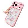 Подходит для iPhone17Pro чехол-кошелек с бантом-котенком 2-в-1 для мобильного телефона Apple 16 нишевый 15 фабрика волос