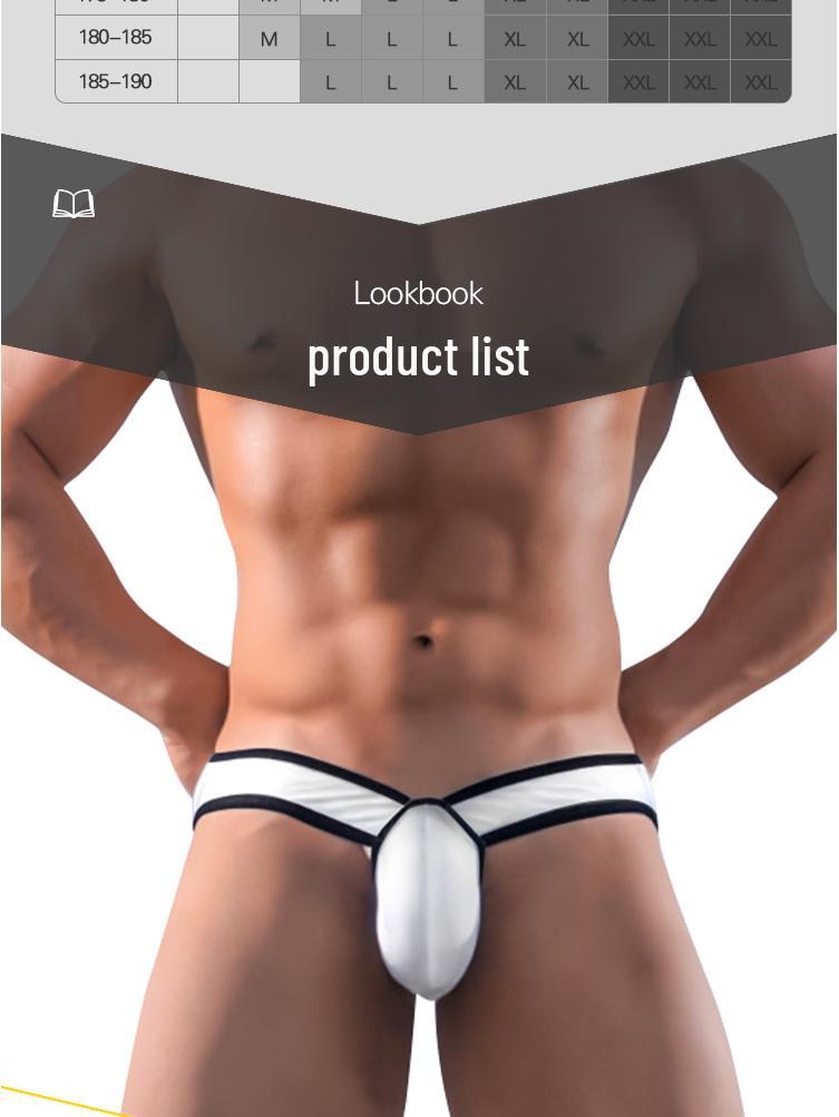 ADANNU Мужское дышащее бикини спортивное с низкой посадкой