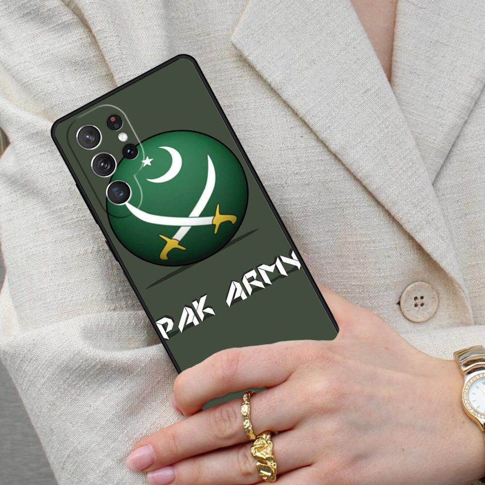 Pakistan Flag Cell Phone Case for Samsung Galaxy S26 Ultra S25 S24 S23 S22 S21 S20 Note10 Cover