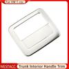 Нержавеющая сталь, внутренняя ручка багажника автомобиля, декоративная наклейка, накладка для Volkswagen VW T-roc 2017-2022, интерьер