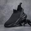 Men's Shoes 2024 New Flyweave Mesh Breathable Sneakers Black Sock Shoes One Stirrup Pops Shoes