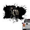 Автомобильные наклейки на Хэллоуин Наклейка на машину Череп Ужасающая Декорация Создайте атмосферу Хэллоуина Сильное сцепление Для гоночного автомобиля Пикапа
