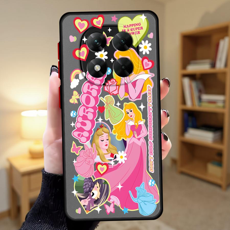 Funda Phone Cover Case for Xiaomi Redmi Note 15 14C 11 9S 10 13C 13 14 Pro Plus 12 A4 Aurora Cinderella