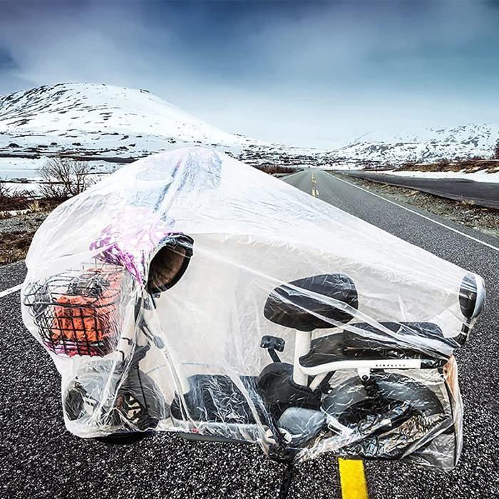 Protective Cover - Disposable - Scooter Motorcycle - 260x120 Cm - Waterproof - Transparent