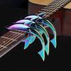 [Amazon exclusive brand] Guitar capo tasto one touch shark shark shape guitar capo acoustic guitar capo electric guitar for folk guitar ukulele High