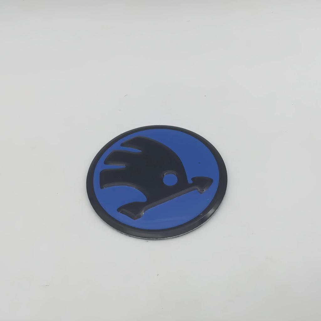 Автонаклейка 2026 Горячая 1 шт. 3D 42 мм 43 мм Значок автомобиля Наклейка на центр руля Наклейка Стайлинг Автоаксессуары Для Skoda