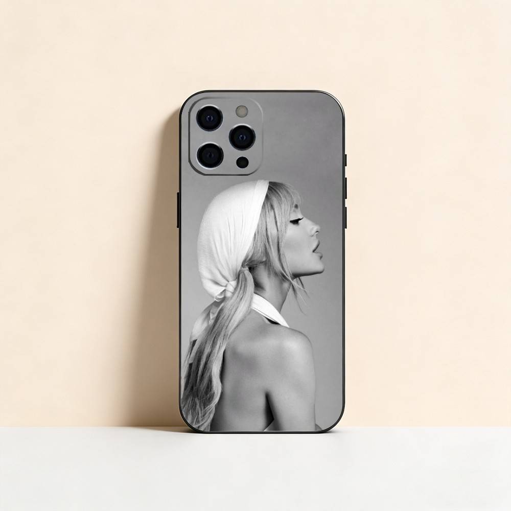 Чехол для телефона Арианы Гранде Для iPhone 17, 16, 15, 14, 13, 12, 11 Plus, Pro Max, Другие Мягкий черный чехол
