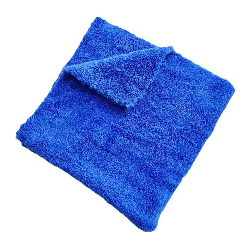 Larger, Thicker Coral Fleece Car Cleaning Towel - Soft, Absorbent, Durable, and Lint-Free