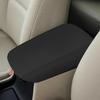 Synthetic Leather Black Stitch Center Console Lid Cover For Mazda 3 Axela 06-12