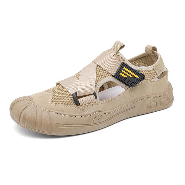 Уличная водонепроницаемая мужская обувь Обувь для вождения Повседневная офисная мужская обувь Летние дышащие мужские сандалии Высококачественная пляжная обувь