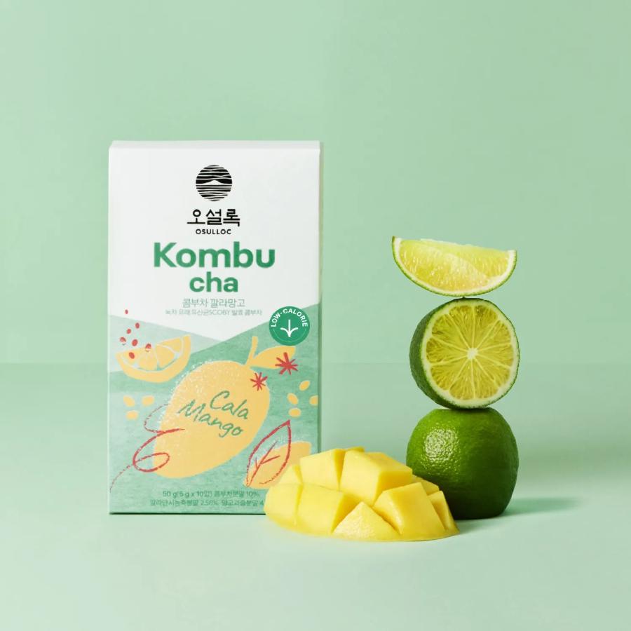 OSULLOC Комбуча #Кала Манго 10 Пакетиков_50г*3 коробки