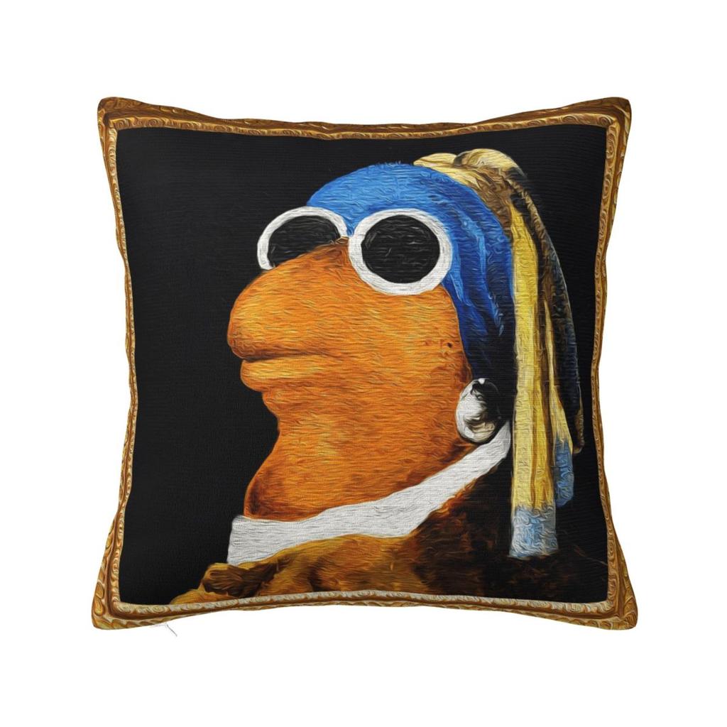 Dangerous Pillowcases Polyester Room Marcus The Worm Meme Cushion Case Creative Decorative Pillow Cover 4545