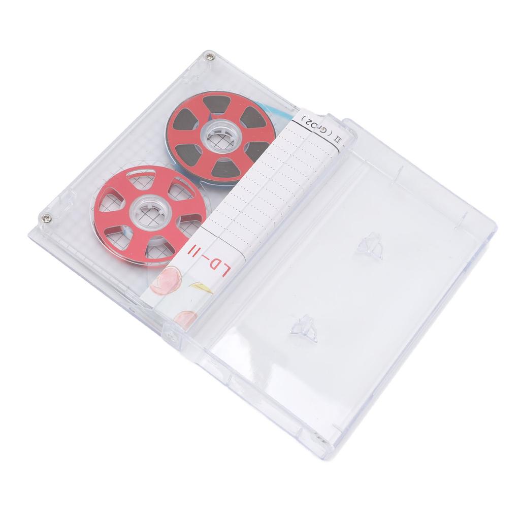 Катушечная пустая аудиокассета Профессиональная DIY Самодельная 46 минут Алюминиевая пустая кассета для музыки