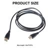 High Speed HDTV Cord Male To Male HDTV Wire 1080P HDTV To HDTV Cable for Gaming Consoles Projectors HDTV  Monitors