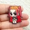 1/4Pcs K- Enamel Brooches  Girl Group Collection Lapel Pin Cute Clothing Backpack Badge Decor Gift For Fans