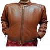 Women's, Biker Jacket, BROWN Leather, Motorcycle Jacket, Bomber Jacket, Ride In Style, Biker Jacket, Quilted Jacket, Moto Jacket,Zipper Casual STYL