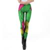 New Halloween Digital Printed Trousers, Pumpkin Pattern Printed Leggings, Elastic Leggings