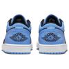 Мужские кроссовки Air Jordan 1 Low University Blue Black White 553558-041