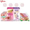 Glico Berry Lover Set, Teenie Strawberry & Pocky Strawberry & Pocky Blueberry Yoghurt & Collon Strawberry, Total 16 Pcs - Thai Snack