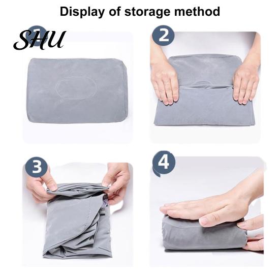 Portable Leg Rest Inflatable Airplane Foot Height Adjustable Wear Resistant Super Travel Pad Soft Widely Used Folding Chair Extender Support