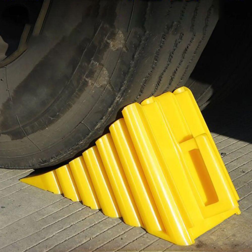Lightweight Wheel Chocks Heavy Duty Stopping Device Slider Wheel Stoppers Auto