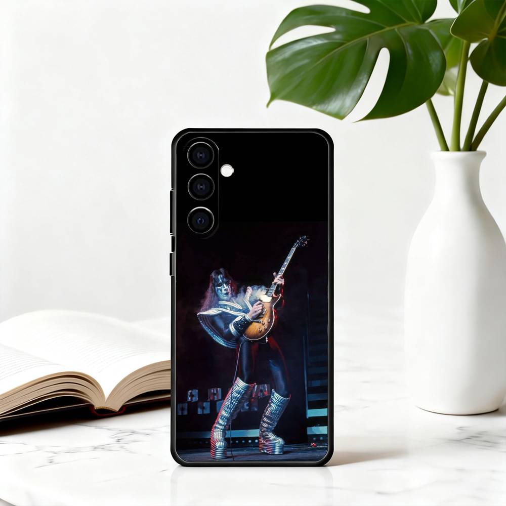 Чехол для телефона Singer A-Ace-S F-Frehley-AFES Черный Силиконовый Мягкий Для Samsung Galaxy A73,A72,A71,A70,A53,A52,A51