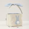 Large capacity Rabbit Basket With handle Easter Egg Basket Easter Bunny Basket  Easter decorations
