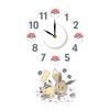 Наклейка на настенные часы Toyo Case Pokemon, легко наносится (Ш29 x В41 см) (01 Пикачу, Иви)