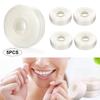 5 Rolls 50m Dental Flosser Oral Hygiene Teeth Cleaning Dental Floss Spool Toothpick Dental Care
