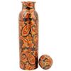 Copper Water Bottle with Ayurvedic Health Benefits and Doctor Suggested Digital Printed Copper Bottle Leak Proof, Jointless 1000ml